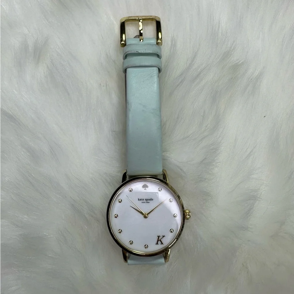 Kate Spade New York Metro Monogram K Leather Strap Women's